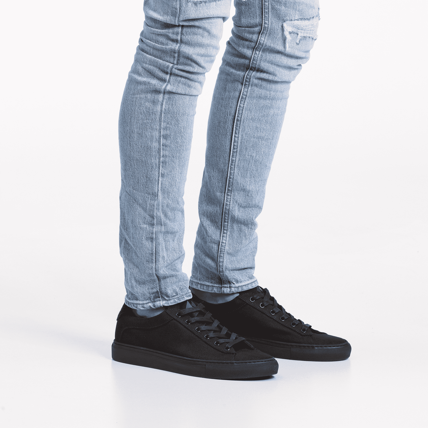 Capri in Black Canvas